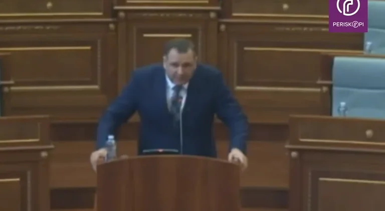 The LDK deputies, Bajqinovci, make noise: Are you talking to me?