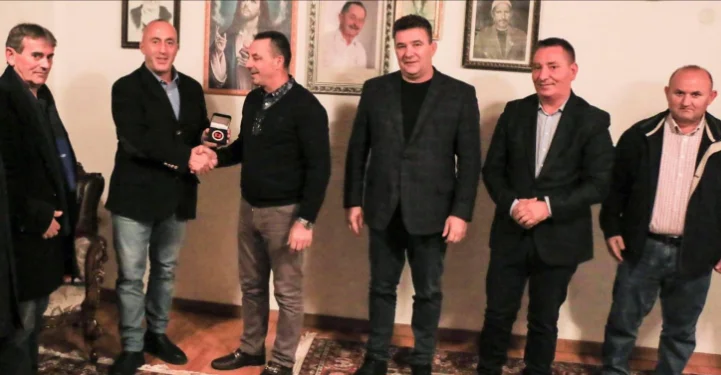 He took the picture with the file accused, Haradinaj wiped out the picture with speed of light