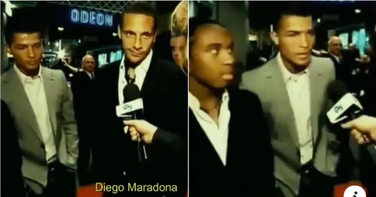 CR7's response when asked who is the best player of all time as a Man United player