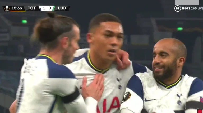 Winnitius sans entrave pour Tottenham, marque également le deuxième but contre Ludgoreth