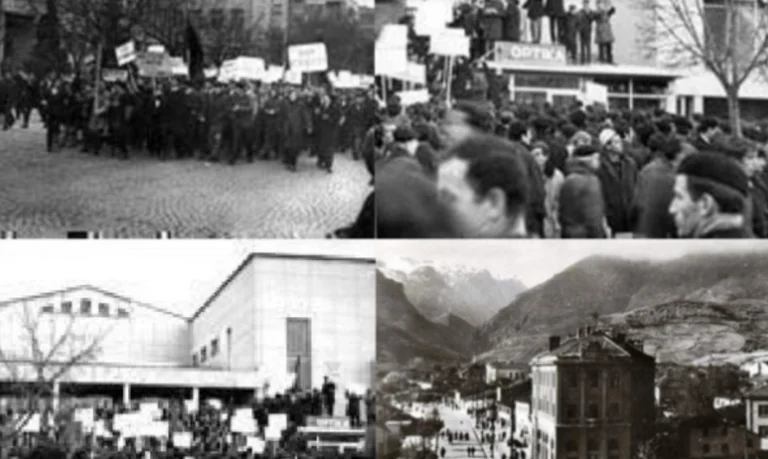 52 ans de manifestations albanaises en 1968