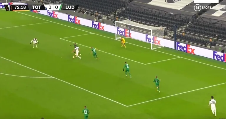 Tottenham hat die Grausamkeit nach Ludgoreth nicht gestoppt, Lucas Moura scored 4-0.