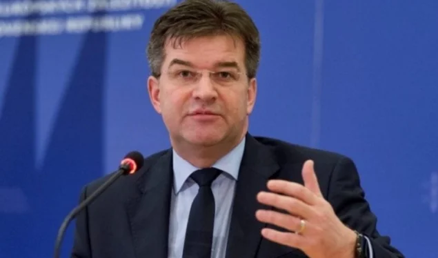 Lajcak rencontre le leader de la Liste serbe