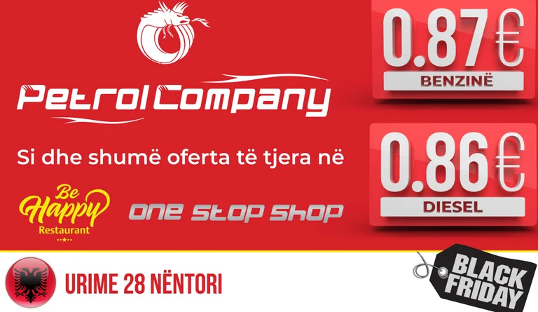 Super prix et offres chez Petrol Company, 5 jours consécutifs pour Black Friday & 28 November