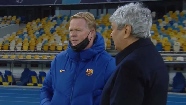 Les caméras ont capté la conversation de Coeman avec Daonamo coach: C'est combien Pique, le destin de Roberto, vous manquera.