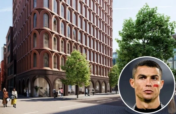 Cristiano Ronaldo stoppt nicht, öffnet das Luxushotel in Manchester Rivalität mit den Hotels von zwei ehemaligen Unitedspielern
