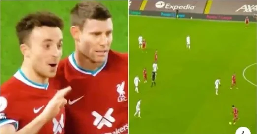 The accelerated views of Liverpool action make Diogo Yotas look even more beautiful