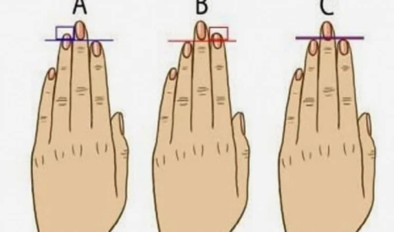 Your fingers show your personality what kind of fingers do you have?