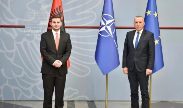 Effacer les discours albanais dans la vallée de Presevo, Cakaj rencontre Camberi