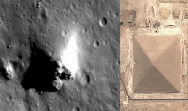 An alien pyramid on the moon? NASA gives explanation