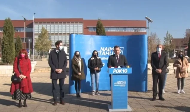 Fétah ouvre la campagne à Podujevo: Ensemble nous disons beaucoup de déceptions