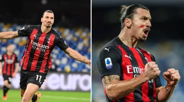 That's the unique reason why last night Zlatan Ibrahimovic had a painted face