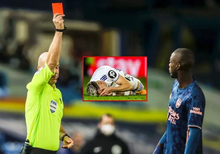 Evra chiama uno stupido calciatore Arsenal che ha colpito la testa di calcio albanese