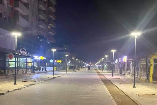Podujevo Square: One suspect is deliberately damaging public light fuses