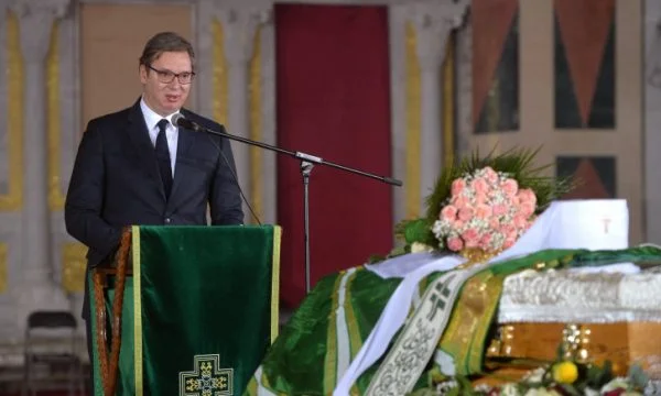 Vuch for Patriarch Irinej: His biggest concern was Kosovo