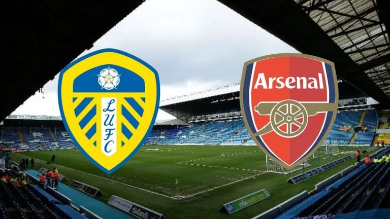 Formations officielles : Leeds Arsenal