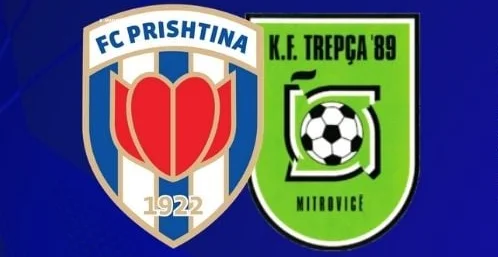 Formaciones oficiales: Pristina '% Trepca '%89