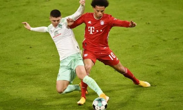 Regon Rasica after Werder Bremen managed to draw a draw against Bayern Munichu