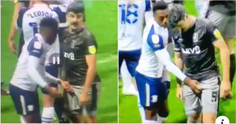 Daner Fisher went viral after he caught him for the Calim Patterson genius organ during the match.