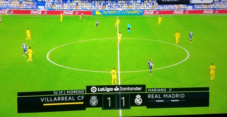 Real Madrid si ferma in pareggio da Villarreali