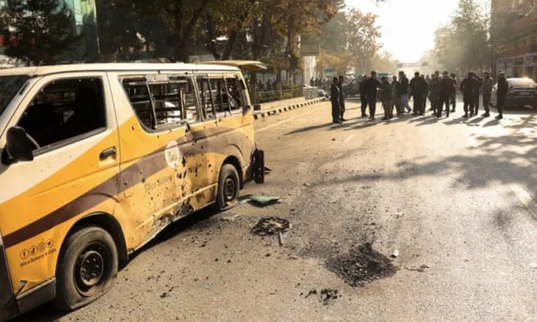 Missiles strike Afghan capital, at least three dead