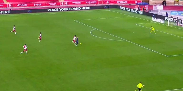 PSG shakes Monaco: The amazing speed from Mbppe, the protector is forced to allow him to score