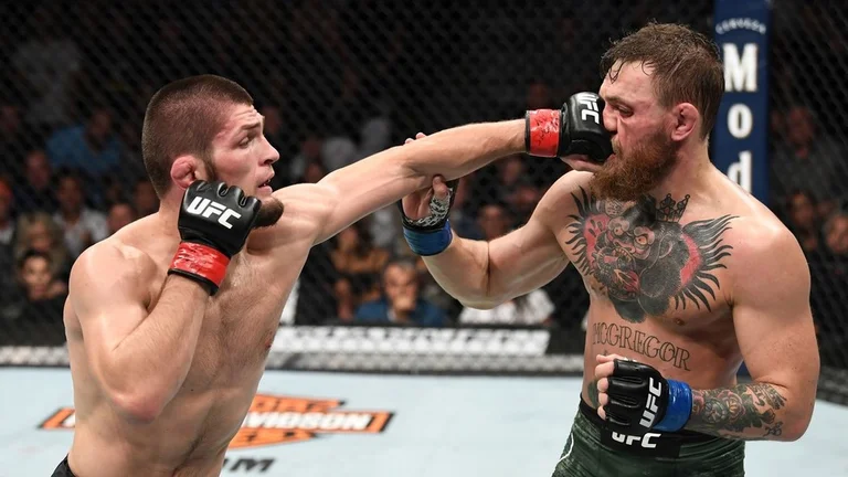 Khabib tallet keq me McGregor: Më jepni 100 milion dollarë për ta rrahur atë idiot