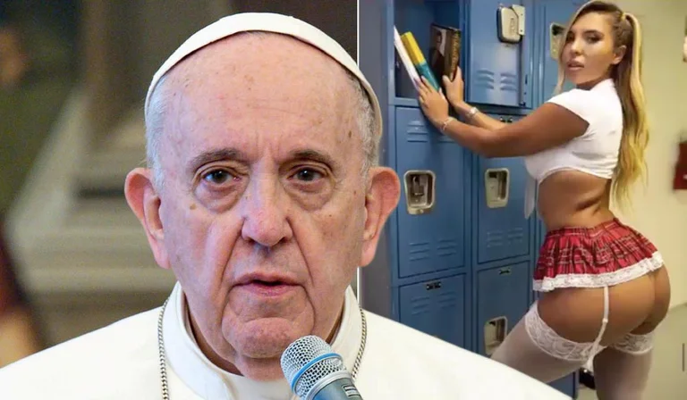 Pope Francis took pictures of the model inside, Vatican is accountable to Instagram