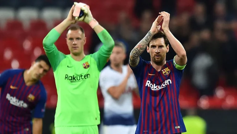 Ter Stegen a une prière pour Mess: Séjour à Barcelone