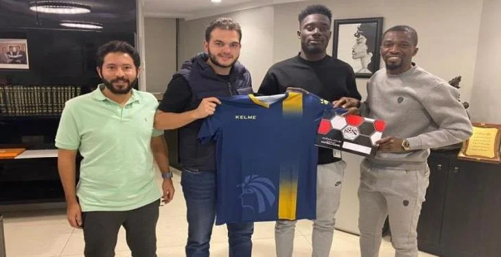 Contrat de rupture d'attaquant avec le club albanais, transfert de zéro centimes vers l'Egypte