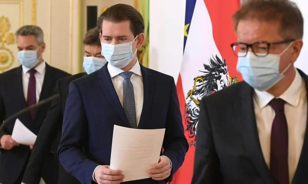 Estado en Austria, más de 100 muertes de COVID-19 por día