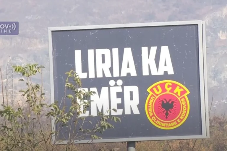 LIRIA KAMA: La Serbie derrière le Burbord brûlé à Gracanica empêche KLA ja