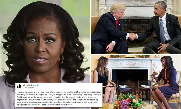 Michelle Obama : Trump a risqué nos vies avec des commentaires racistes sur mon mari