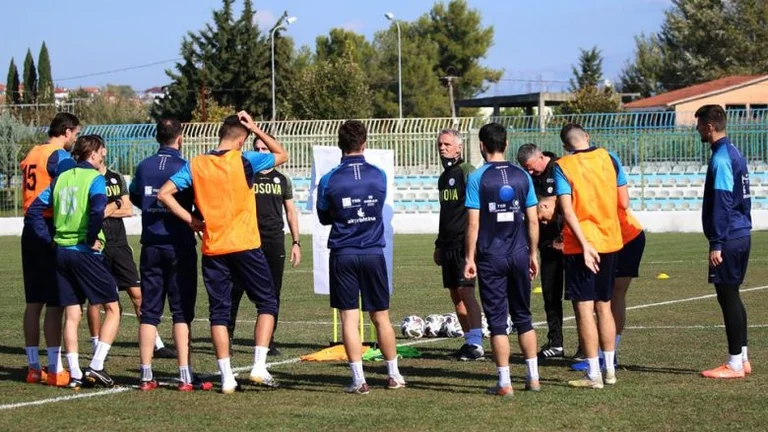 C'est l'ordre du jour représentatif avant le match avec la Moldavie.