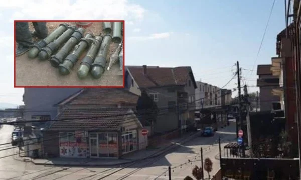 Serbia's Ministry of Internal Affairs declares weapons found near Bujanoc
