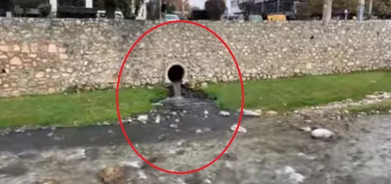 Canaliser la rivière Prizren, ce spectacle terrible vient de la capitale historique