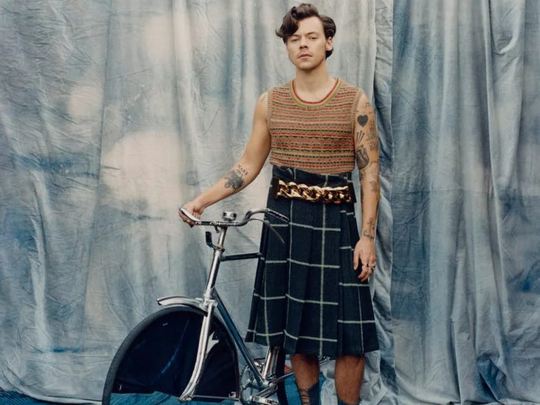 Barrera de sexo de moda: Harry Styles explica por qué se limitará a ropa de hombre