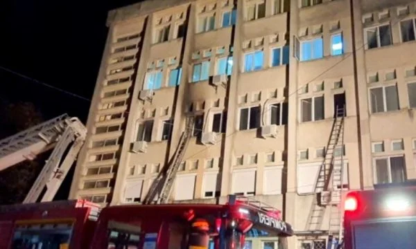 Hospitals where coronary patients were staying... 10 dead in Romania.