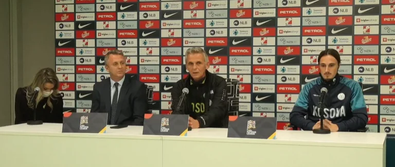 Sahiti before match Slovenia: We know our opponent well, we'll give him our best