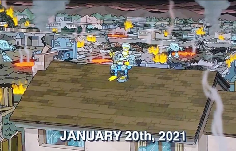 The scary forecast of the” The Simpsons”: 2021 won't be any better than
