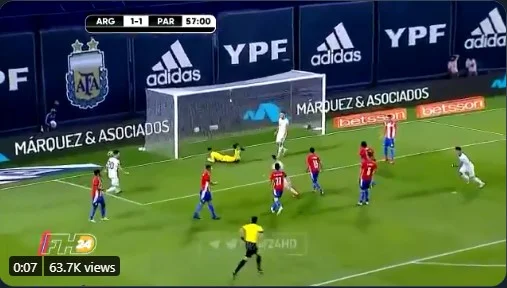 WAR annule le but de Messy, l'Argentine échoue contre le Paraguay