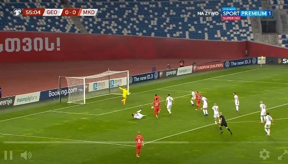 Prospettate le speranze del Kosovo, la Macedonia del Nord va avanti contro la Georgia in finale di playoff