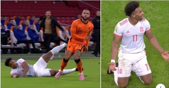 Depay managed to do his best last night: He was more powerful than the beastessa Adama Traere in this case.