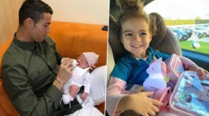 Cristiano Ronaldos kleine Mädchen feiert ihren Geburtstag, und hier ist portugiesisches besondere Glückwünsche
