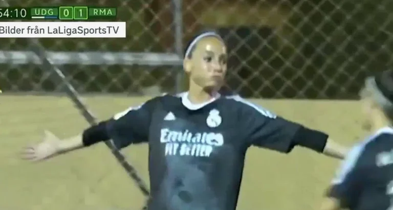 It's not Ronald, but Kosovar Aslani marks and celebrates like Cristiano