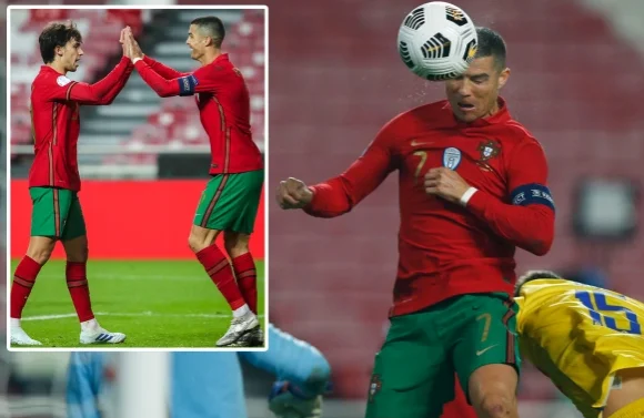Ronaldo equipara el récord de Pusca con el objetivo contra Andorra
