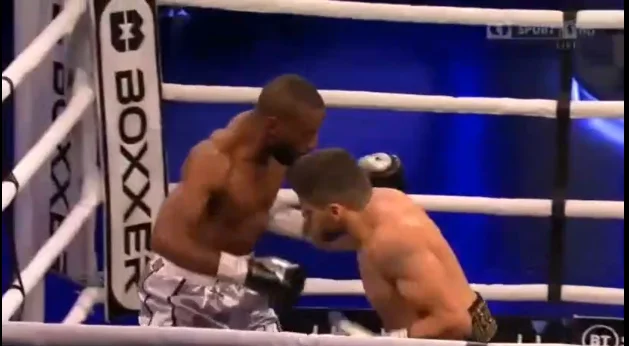 Mark's opponent reacts after being ashamed of Mark in the ring: I didn't expect that.