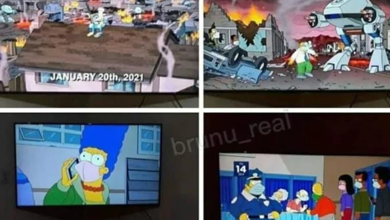 Simpsons predict what will happen in 2021 and is by no means pleasant