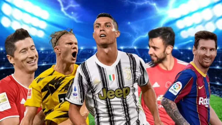 Ronaldo, with most goals on top of five European leagues so far