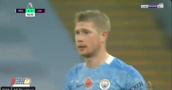 Il a De Bruyne, il manque sa pénalité pour Guardilla en état de choc.